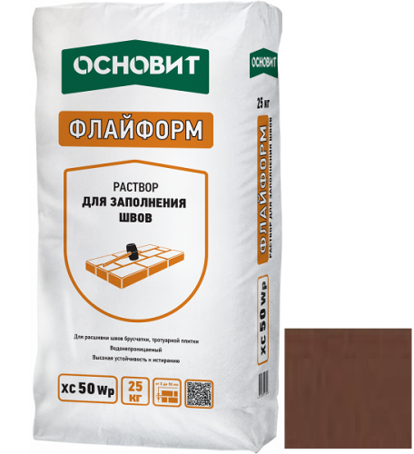 Раствор для заполнения швов Основит Флайформ XC50 Wp 083 медный 25 кг