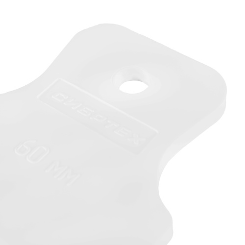 Шпатель, белая резина, 60 мм Сибртех фото 4