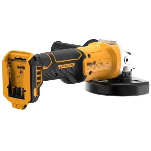 Аккумуляторная угловая шлифмашина DEWALT DCG407N, 18 В, 125 мм, 9000 об/мин, без АКБ и ЗУ () DCG407N-XJ фото 8