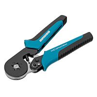 Клещи (пресс-клещи) для обжима наконечников электропроводов с сечением 0.25-8 мм2 Gross