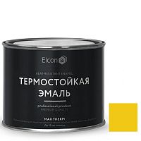 Эмаль термостойкая Elcon Max Therm 700 градусов золото 0,4 кг