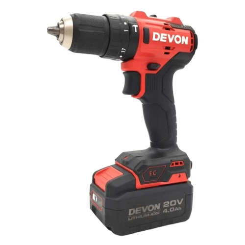 Аккумуляторный шуруповерт DEVON 2 АКБ 4 Ач, З/У, сумка, 5210-LI-20-SET фото 3 Аккумуляторный шуруповерт DEVON 2 АКБ 4 Ач, З/У, сумка, 5210-LI-20-SET фото 3