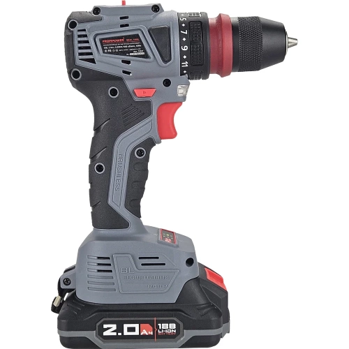 Аккумуляторный бесщеточный шуруповерт Profipower MKBL-18BM Li-ion-2шт, 18В, 2.0Ач, съемный патрон, З/У, 0.8-10 мм, кейс T0057 фото 9 Аккумуляторный бесщеточный шуруповерт Profipower MKBL-18BM Li-ion-2шт, 18В, 2.0Ач, съемный патрон, З/У, 0.8-10 мм, кейс T0057 фото 9