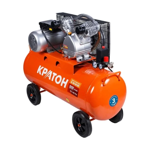 Масляный компрессор с ременным приводом Кратон AC-300-100-BDV 3 01 01 039 фото 3 Масляный компрессор с ременным приводом Кратон AC-300-100-BDV 3 01 01 039 фото 3