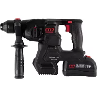 Аккумуляторный перфоратор MIGHTY SEVEN 18 В, 4 предмета, кейс DRH-101A