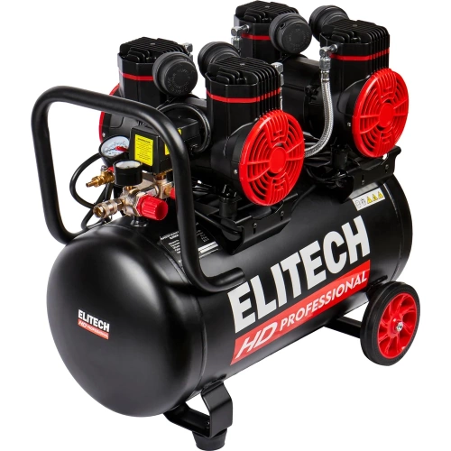 Компрессор безмасляный малошумный Elitech ACF 500-50S 204540 фото 6