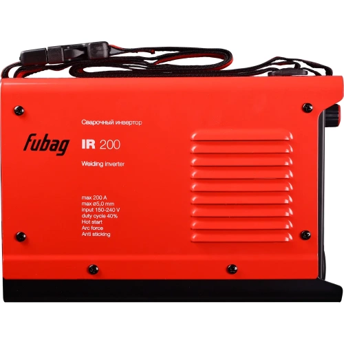 Сварочный инвертор FUBAG IR 200 31403 фото 6 Сварочный инвертор FUBAG IR 200 31403 фото 6