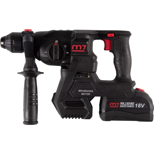 Аккумуляторный перфоратор MIGHTY SEVEN 18 В, 4 предмета, кейс DRH-101A