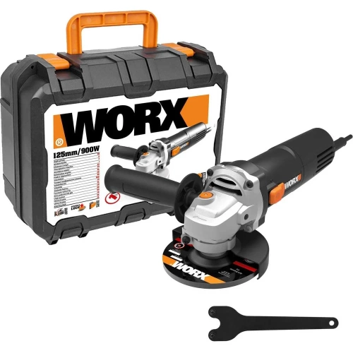 Угловая шлифовальная машина WORX 900 Вт, 125 мм WX718 фото 6 Угловая шлифовальная машина WORX 900 Вт, 125 мм WX718 фото 6