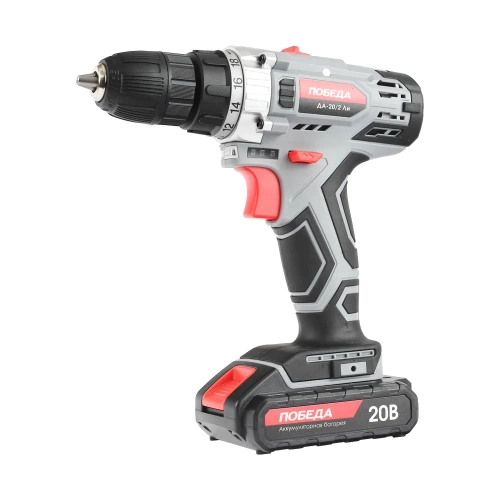Аккумуляторная дрель-шуруповерт ПОБЕДА ДА-20/2 Ли 180201638