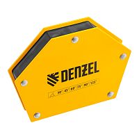 Фиксатор магнитный для сварочных работ усилие 75 LB, 30х45х60х75х90х135 град. Denzel