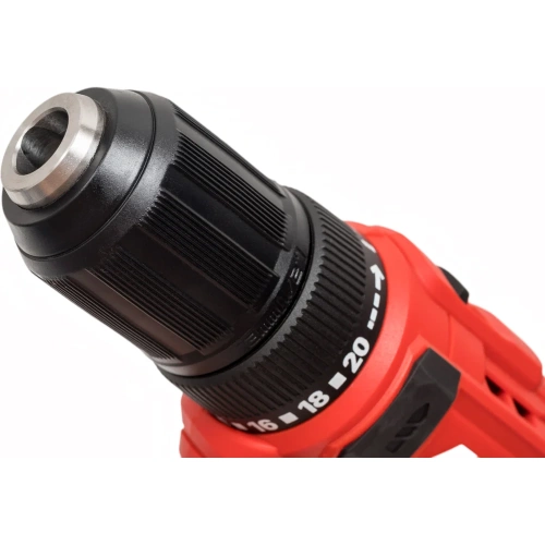 Аккумуляторная дрель-шуруповерт ATLET 18 В, 2 АКБ, 2 Ач, в кейсе CDT218D5 фото 4