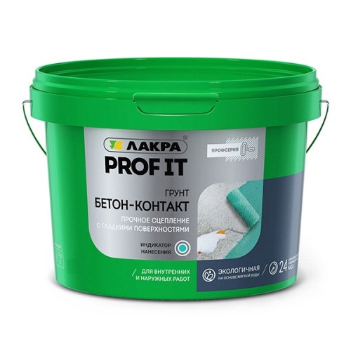 Грунт бетон-контакт Лакра Prof It 12 кг