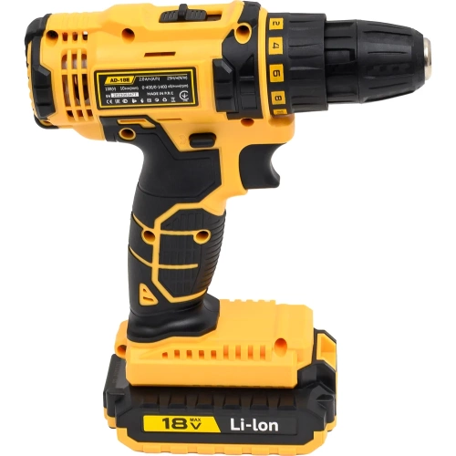 Аккумуляторная дрель EDON Ad-18e набор 20222 фото 4