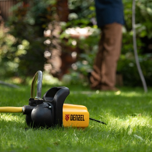 Садовый поверхностный насос GP 600, 600 Вт, 3000 л/ч, подъем 35 м, пластик Denzel фото 12