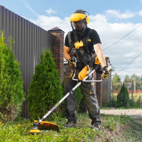 Триммер бензиновый DGT 520S, 52 см3, 3 л. с, разъемная штанга, состоит из 2 частей Denzel фото 34