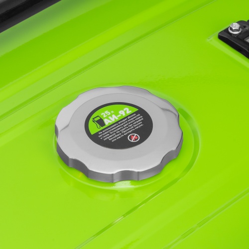 Генератор бензиновый БС-8000Э, 6,6 кВт, 230В, четырехтактный, 25 л, электростартер Сибртех фото 5