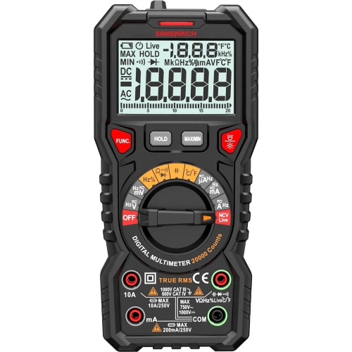 Цифровой мультиметр Ermenrich (Эрменрих) Zing TC32 82989 Цифровой мультиметр Ermenrich (Эрменрих) Zing TC32 82989