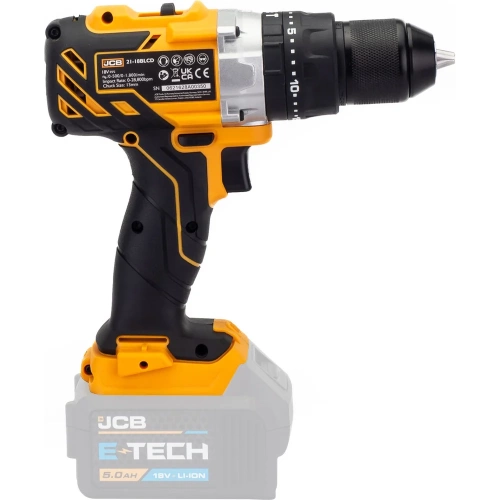 Дрель-шуруповерт JCB аккумуляторная 18V, max 65Nm, без аккумулятора JCB-18BLCD-B-E(57243) фото 9 Дрель-шуруповерт JCB аккумуляторная 18V, max 65Nm, без аккумулятора JCB-18BLCD-B-E(57243) фото 9