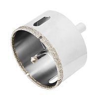 Сверло алмазное по керамограниту, 68 х 67 мм, трехгранный хвостовик Matrix