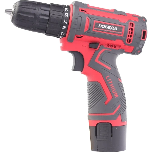 Аккумуляторная дрель-шуруповерт Patriot ПОБЕДА ДА-12П/1 Ли (РИ) 180201726 фото 3
