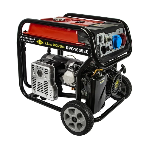 Трехфазный бензиновый генератор DDE DPG10553E фото 10