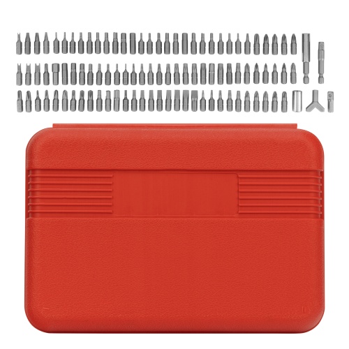 Набор бит, адаптеры для бит, CrV, 100 предметов, пластиковый кейс Sparta фото 2