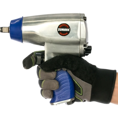 Пневматический ударный гайковерт Sumake ST-M1001K и набор ударных головок 8095030 фото 5