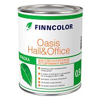 Краска для стен и потолков Tikkurila Finncolor Oasis Hall&Office основа С 0,9 л