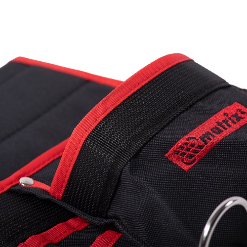 Подсумок поясной, 8 карманов, держатель для молотка, для клещей Matrix фото 3