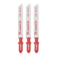 Полотна для электролобзика по металлу, 3 шт, T118A, 50 х 1.2 мм, HSS Matrix Professional