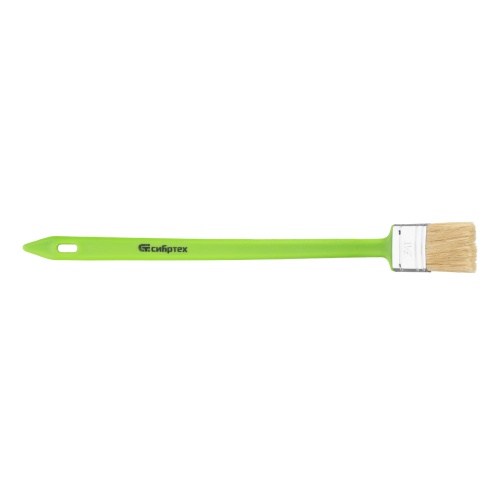 Кисть радиаторная 36 мм, натуральная щетина, пластиковая ручка Сибртех фото 3