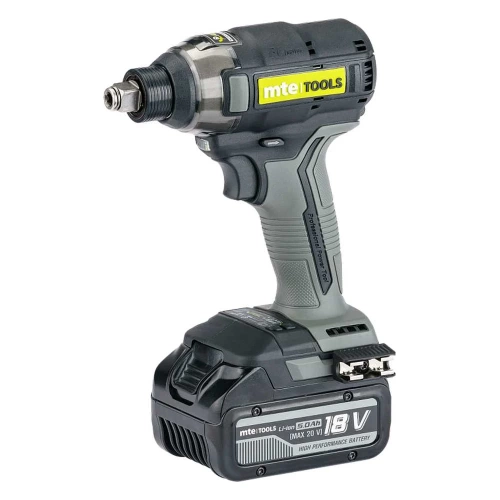 Ударный гайковерт (винтоверт) MTE аккумуляторный бесщеточный 210 Нм IDWR210-18, кейс, з/у, 2 АКБ 5 Ач 4702726859 Ударный гайковерт (винтоверт) MTE аккумуляторный бесщеточный 210 Нм IDWR210-18, кейс, з/у, 2 АКБ 5 Ач 4702726859
