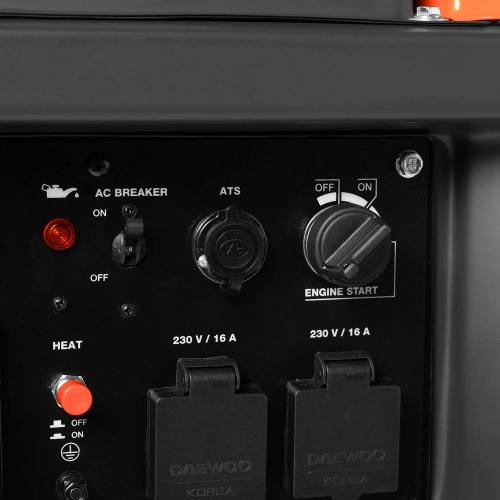 Дизельный генератор с возможностью подключения ATS Daewoo DDAE 9000XE (2024) фото 9 Дизельный генератор с возможностью подключения ATS Daewoo DDAE 9000XE (2024) фото 9