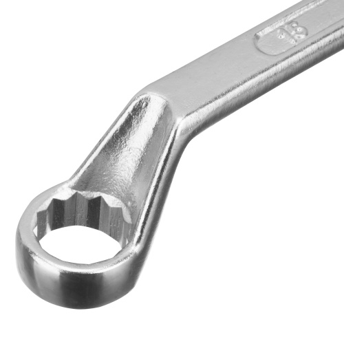 Ключ накидной коленчатый, 14 х 15 мм, хромированный Sparta фото 3