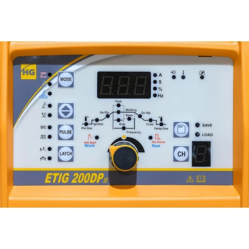 Аппарат аргонодуговой сварки Hugong ETIG 200DP III (cold tack) 041202 фото 5