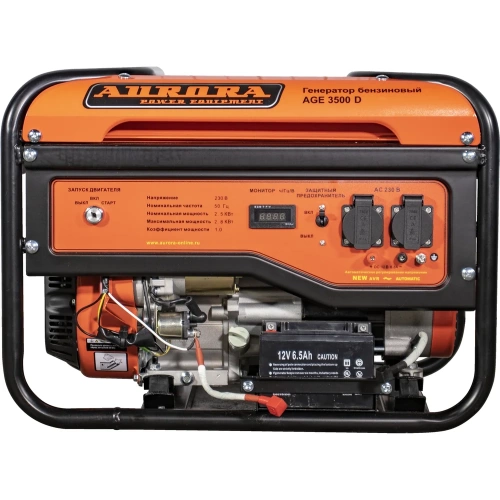 Бензиновый генератор Aurora AGE 3500 D 6772 фото 3