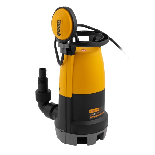 Дренажный насос для чистой и грязной воды DP-600S, 600 Вт, напор 7 м, 13000 л/ч Denzel фото 2