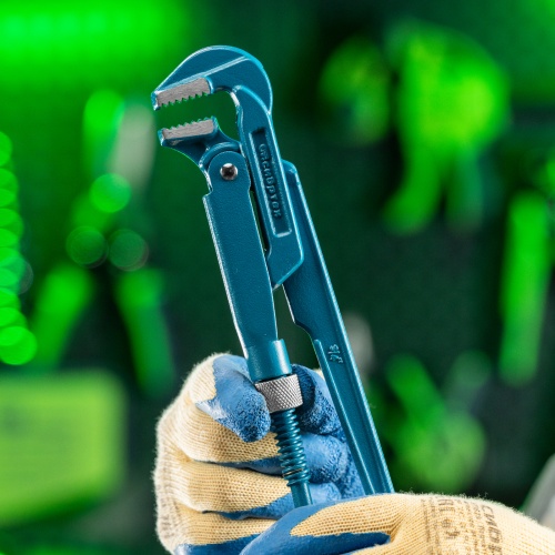 Ключ трубный рычажный №0, 3/4", литой, тип "L" Сибртех фото 9