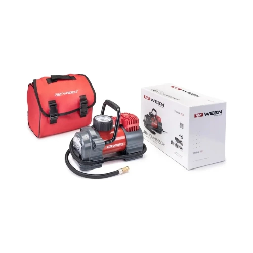 Компрессор автомобильный WEEN Original-1003, 35 л/мин, с сумкой 172-1003 фото 5