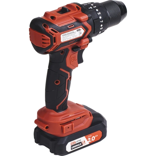 Шуруповерт аккумуляторный ударный бесщеточный REDVERG RD-IS18BL/U2 00006686437 фото 6 Шуруповерт аккумуляторный ударный бесщеточный REDVERG RD-IS18BL/U2 00006686437 фото 6