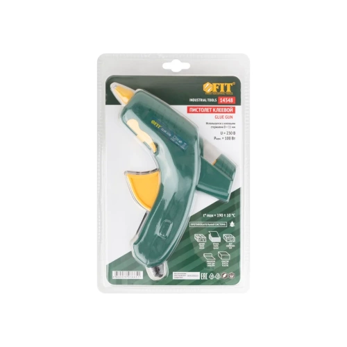 Клеевой пистолет FIT диаметр 11 мм, 20 Вт (100 Вт) 14348 фото 4 Клеевой пистолет FIT диаметр 11 мм, 20 Вт (100 Вт) 14348 фото 4