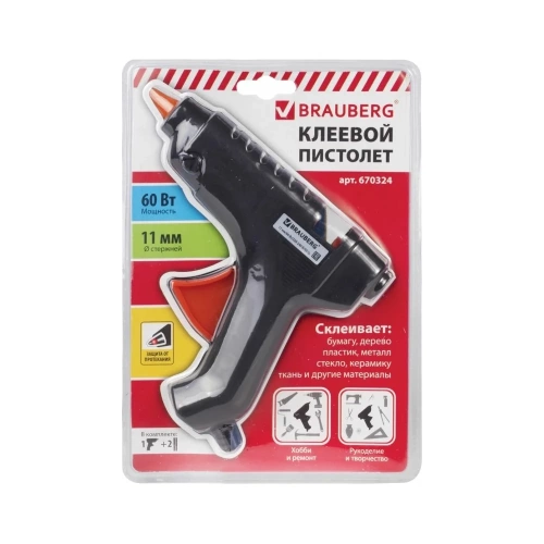 Клеевой пистолет BRAUBERG 670324 фото 11 Клеевой пистолет BRAUBERG 670324 фото 11