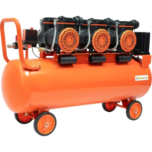 Безмасляный малошумный компрессор (120 л; 8 бар; 460 л/мин) Gigant GSWK-120/4200 фото 7