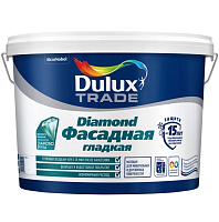 Краска фасадная Dulux база BС гладкая матовая 4,5 л