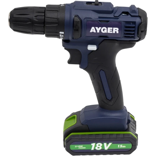 Аккумуляторная дрель-шуруповерт AYGER AP18C фото 7