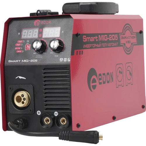 Сварочный аппарат Edon Smart MIG-205 19430 фото 3 Сварочный аппарат Edon Smart MIG-205 19430 фото 3