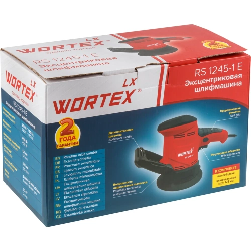 Эксцентриковая шлифмашина WORTEX LX 1333377 фото 3 Эксцентриковая шлифмашина WORTEX LX 1333377 фото 3