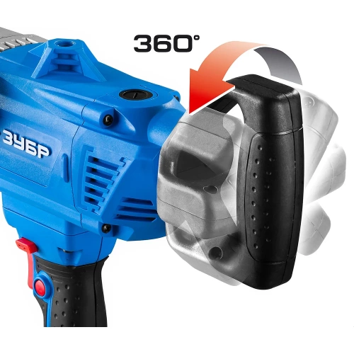 Дрель-миксер Зубр ПРОФЕССИОНАЛ ЗДМ-820 РМ фото 5