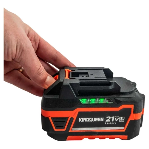Набор KINGQUEEN 4 пред, 2 АКБ, УШМ 125мм, Гайковерт 500Нм, Шуруповерт 50Нм, Перфоратор KQ-TS411 фото 8 Набор KINGQUEEN 4 пред, 2 АКБ, УШМ 125мм, Гайковерт 500Нм, Шуруповерт 50Нм, Перфоратор KQ-TS411 фото 8